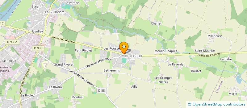 localisation de l'entreprise MONSIEUR JOSEPH ALLEN à MONTCEAUX