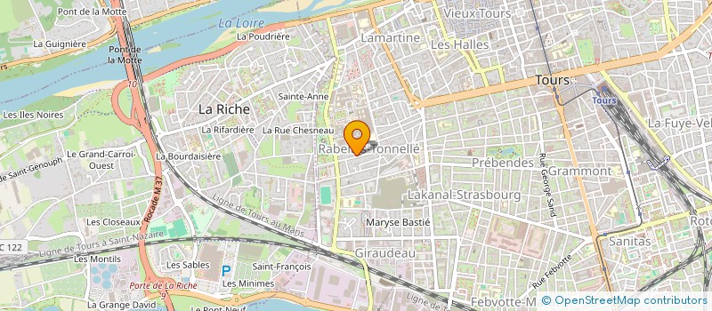 localisation de l'entreprise MONSIEUR JOSEPH ALLEN  TOURS