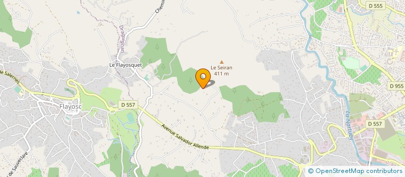 localisation de l'entreprise MONSIEUR JOSEPH ALLIONE  DRAGUIGNAN