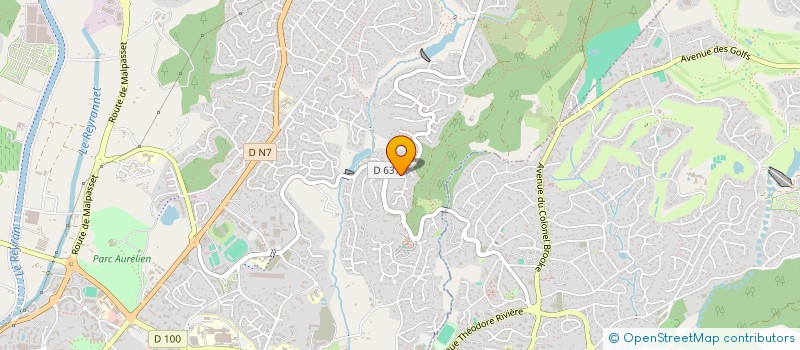 localisation de l'entreprise MONSIEUR JOSEPH ALLOUCHE à FREJUS