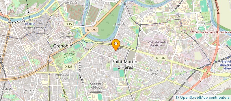 localisation de l'entreprise MONSIEUR JOSEPH ALTAMURA  SAINT-MARTIN-D'HERES