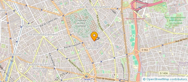 localisation de l'entreprise MONSIEUR JOSEPH AMAR  PARIS