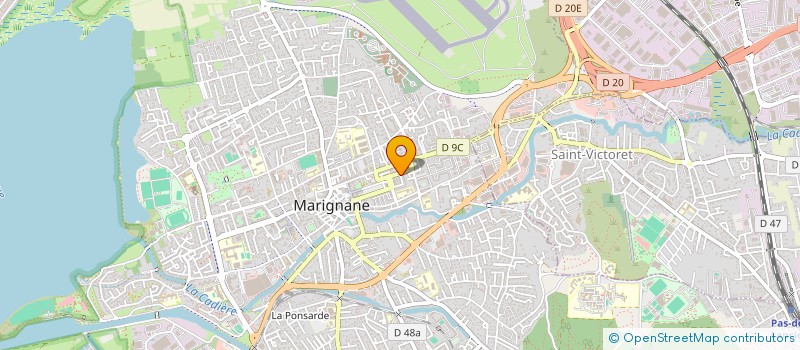 localisation de l'entreprise MONSIEUR JOSEPH AMAYA  MARIGNANE