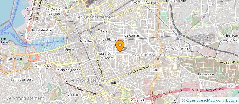 localisation de l'entreprise MONSIEUR JOSEPH AMIR à MARSEILLE