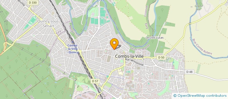 localisation de l'entreprise MONSIEUR JOSEPH-ANDRE ANTONINI  COMBS-LA-VILLE