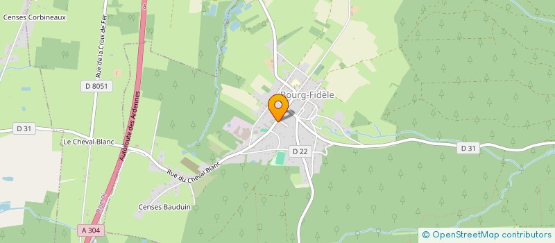 localisation de l'entreprise MONSIEUR JOSEPH ANDRULEWIEZ  BOURG-FIDELE