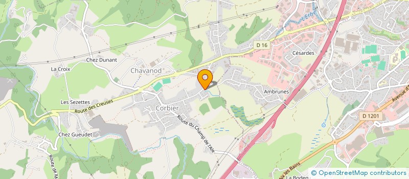 localisation de l'entreprise MONSIEUR JOSEPH ANGONA  CHAVANOD