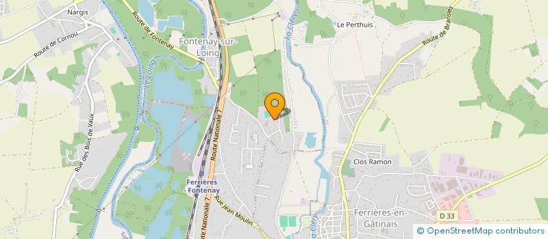 localisation de l'entreprise MONSIEUR JOSEPH ANOKYE à FONTENAY-SUR-LOING