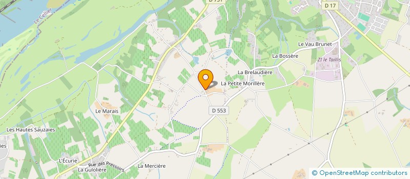 localisation de l'entreprise MONSIEUR JOSEPH ANTIER  OREE-D'ANJOU