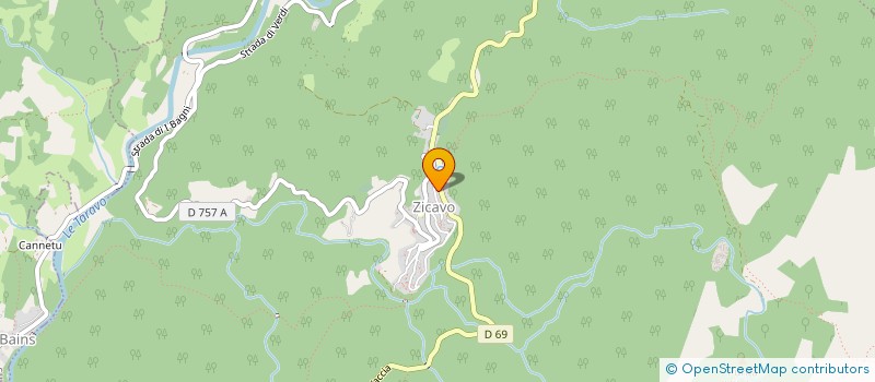 localisation de l'entreprise MONSIEUR JOSEPH-ANTOINE FRATINI  ZICAVO