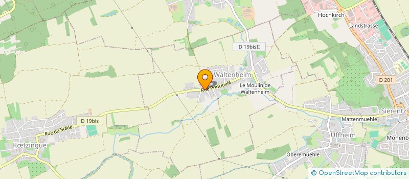 localisation de l'entreprise MONSIEUR JOSEPH-ANTOINE GERUM-DIRRINGER  KTZINGUE