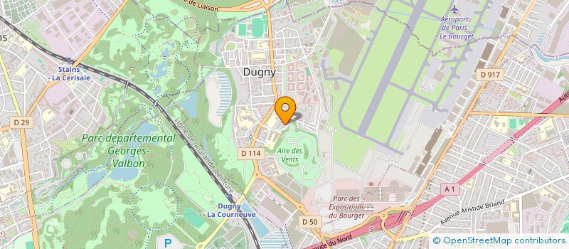 localisation de l'entreprise MONSIEUR JOSEPH ANYIMU  DUGNY