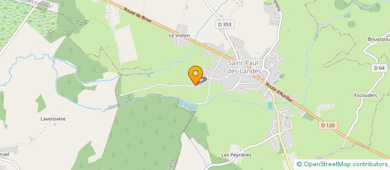 localisation de l'entreprise MONSIEUR JOSEPH APCHER à SAINT-PAUL-DES-LANDES