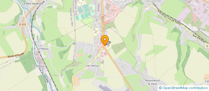 localisation de l'entreprise MONSIEUR JOSEPH ARAYA à SAINT-AUBIN-SUR-SCIE