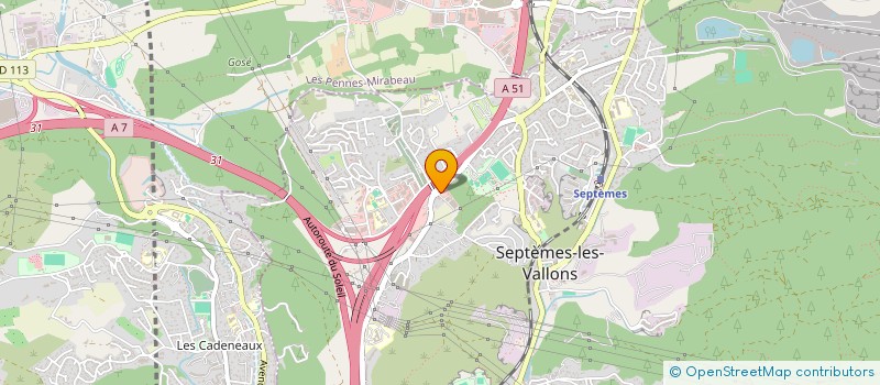 localisation de l'entreprise MONSIEUR JOSEPH ASSAD à SEPTEMES LES VALLONS