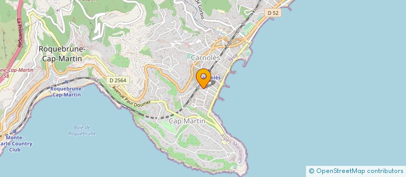 localisation de l'entreprise MONSIEUR JOSEPH ATTLANE à ROQUEBRUNE-CAP-MARTIN