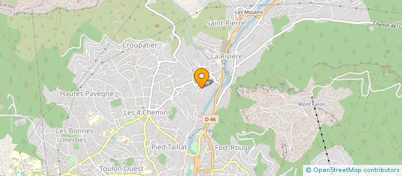 localisation de l'entreprise MONSIEUR JOSEPH AVELLINO  TOULON