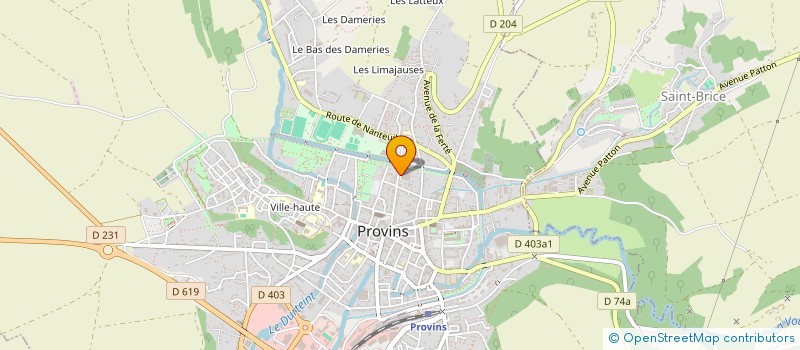 localisation de l'entreprise MONSIEUR JOSEPH AYISSI AYISSI  PROVINS