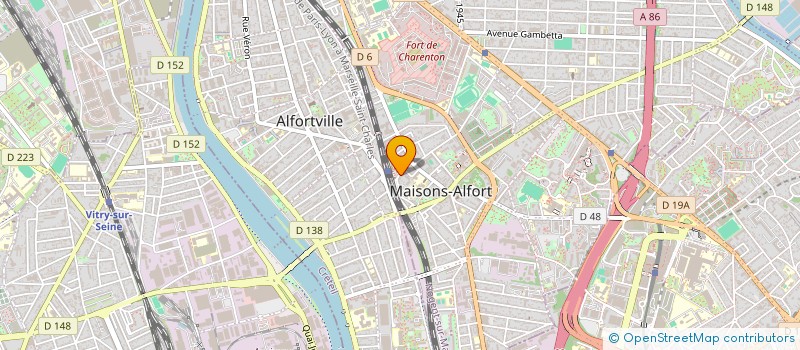 localisation de l'entreprise MONSIEUR JOSEPH AYRAL à MAISONS-ALFORT