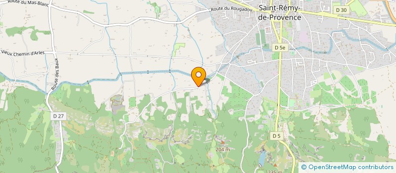 localisation de l'entreprise MONSIEUR JOSEPH BALDOUIN à SAINT-REMY-DE-PROVENCE