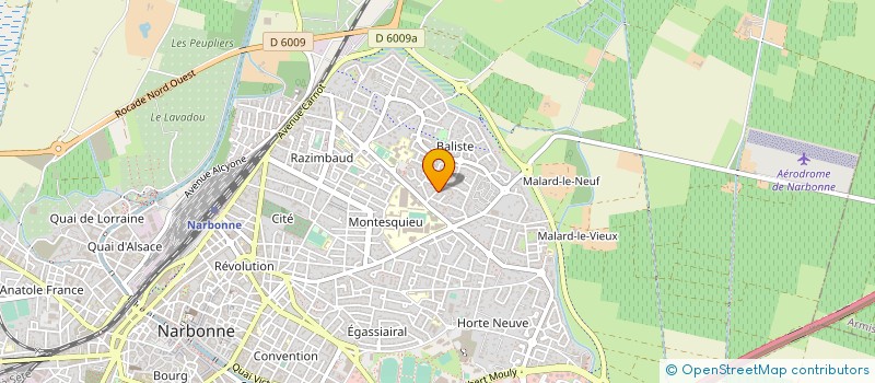 localisation de l'entreprise MONSIEUR JOSEPH BANO à NARBONNE