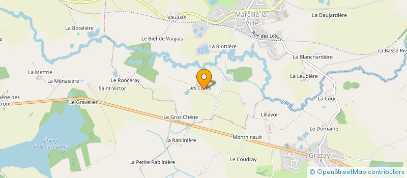 localisation de l'entreprise MONSIEUR JOSEPH BARBIER  MARCILLE-LA-VILLE