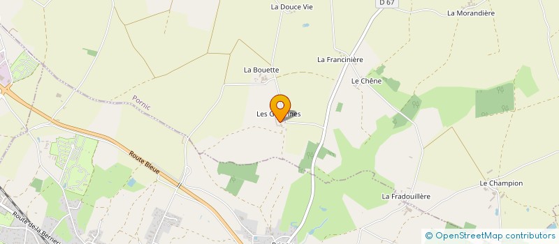 localisation de l'entreprise MONSIEUR JOSEPH BARRE à PORNIC