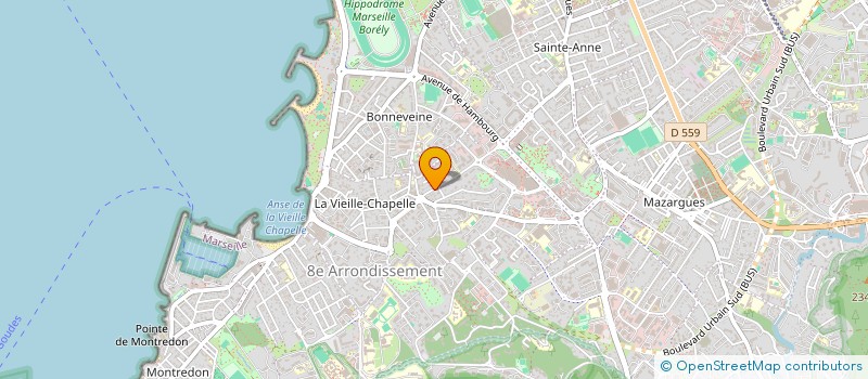 localisation de l'entreprise MONSIEUR JOSEPH BARTOLI  MARSEILLE
