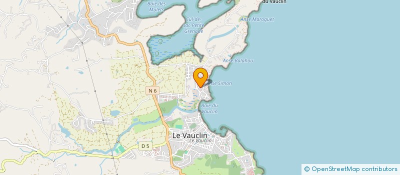 localisation de l'entreprise MONSIEUR JOSEPH BARTOLLINO  LE VAUCLIN