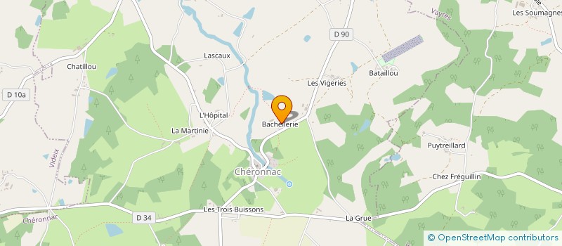 localisation de l'entreprise MONSIEUR JOSEPH BASLE à CHERONNAC