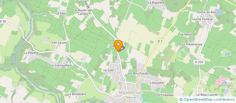 localisation de l'entreprise MONSIEUR JOSEPH BATARD à NANTES