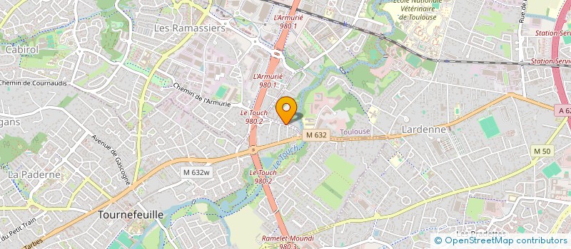 localisation de l'entreprise MONSIEUR JOSEPH BAYARD  TOULOUSE