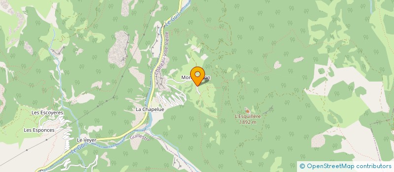 localisation de l'entreprise MONSIEUR JOSEPH BEAUFILS  SAINT-VERAN