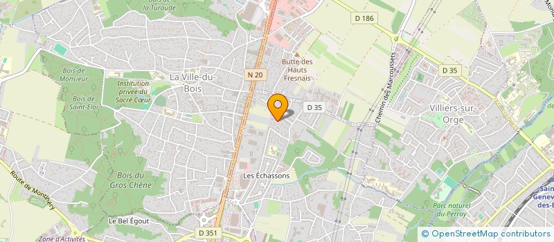 localisation de l'entreprise MONSIEUR JOSEPH BECKER à LONGPONT-SUR-ORGE