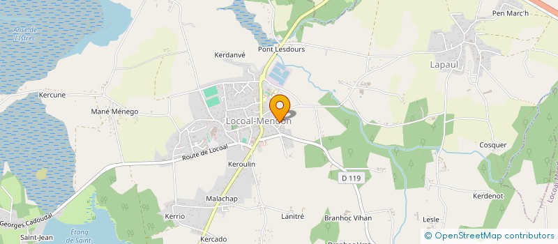 localisation de l'entreprise MONSIEUR JOSEPH BELLEGO  LOCOAL-MENDON