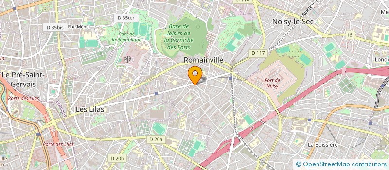 localisation de l'entreprise MONSIEUR JOSEPH BELLICHA à ROMAINVILLE