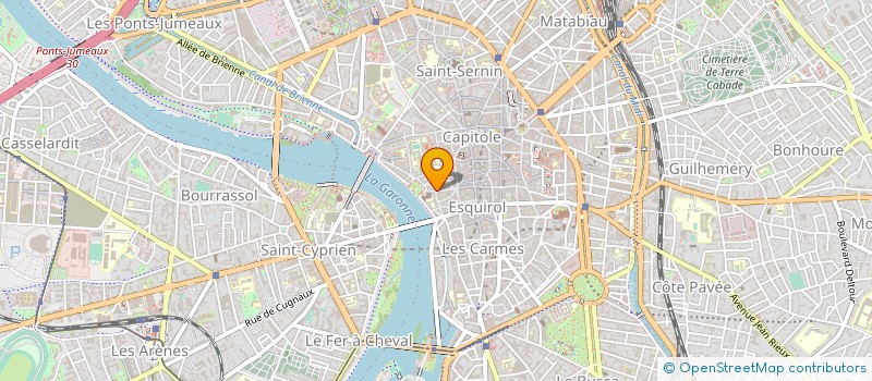 localisation de l'entreprise MONSIEUR JOSEPH BENEDET à TOULOUSE