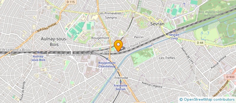 localisation de l'entreprise MONSIEUR JOSEPH BERBEROGLU à SEVRAN