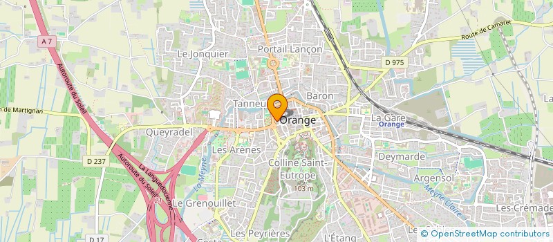 localisation de l'entreprise MONSIEUR JOSEPH BERGER  ORANGE