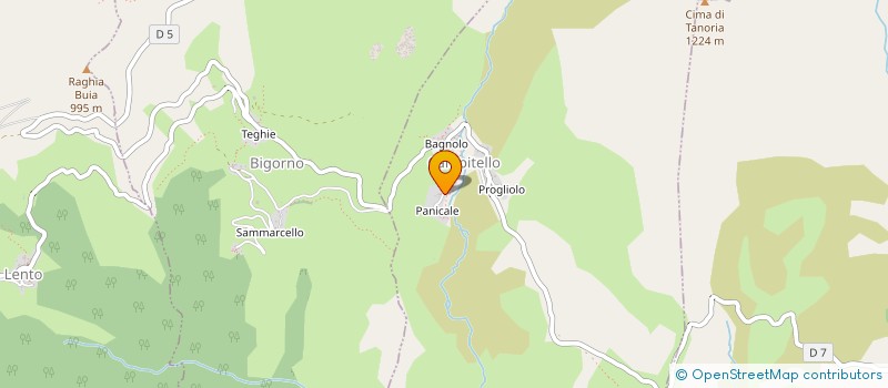 localisation de l'entreprise MONSIEUR JOSEPH BERNARDINI  CAMPITELLO