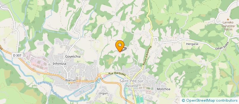 localisation de l'entreprise MONSIEUR JOSEPH BERROUET à SAINT-PEE-SUR-NIVELLE