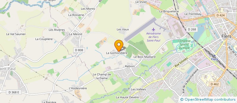 localisation de l'entreprise MONSIEUR JOSEPH BERTHOUT à LA SELLE LA FORGE