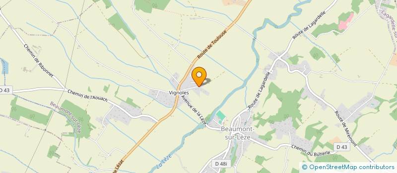 localisation de l'entreprise MONSIEUR JOSEPH BESSON  BEAUMONT-SUR-LEZE