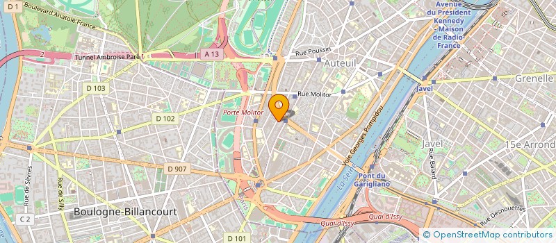 localisation de l'entreprise MONSIEUR JOSEPH BETOLAUD  PARIS