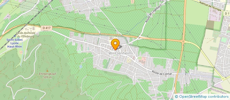 localisation de l'entreprise MONSIEUR JOSEPH BEYER  WINTZENHEIM