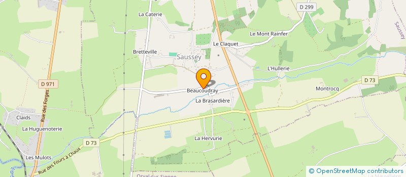 localisation de l'entreprise MONSIEUR JOSEPH BIENVENU à SAINT-SAUVEUR-VILLAGES