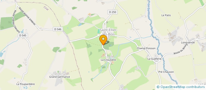 localisation de l'entreprise MONSIEUR JOSEPH BLANCHARD à JOUE-DU-BOIS