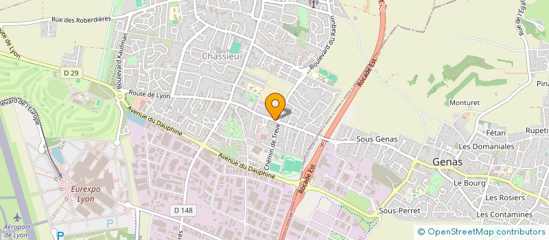 localisation de l'entreprise MONSIEUR JOSEPH BLASCO-MINANA  CHASSIEU