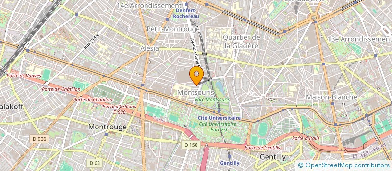 localisation de l'entreprise MONSIEUR JOSEPH BLOND  PARIS