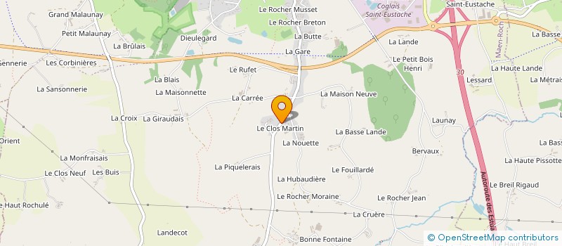 localisation de l'entreprise MONSIEUR JOSEPH BODIN à MAEN ROCH